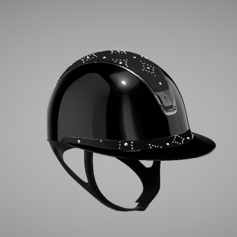 Samshield Miss Shield 2.0 Glossy Black Celestial Crystal