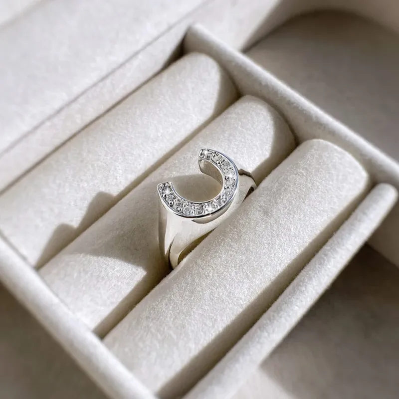 Falabella Horse Shoe Ring-1