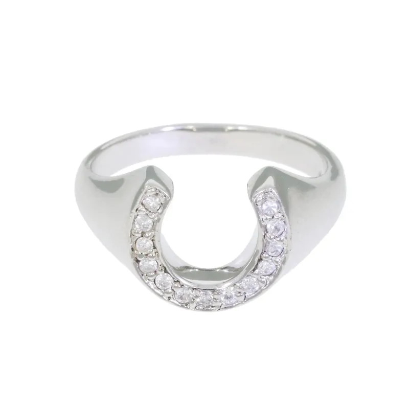 Falabella Horse Shoe Ring-2