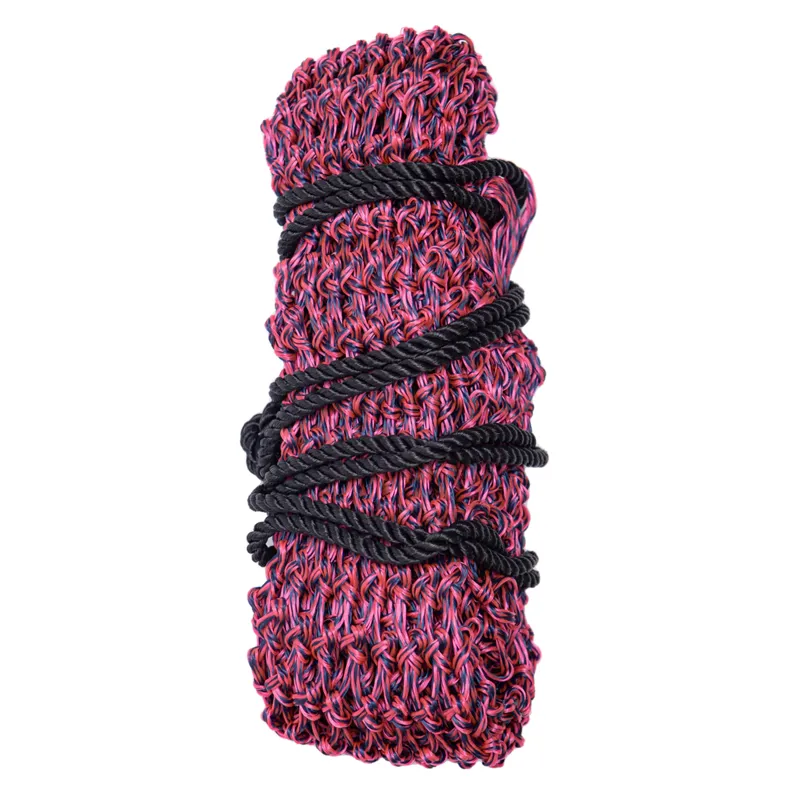 Hy Equestrian Slow Flow Haynet - Navy/ Pink 