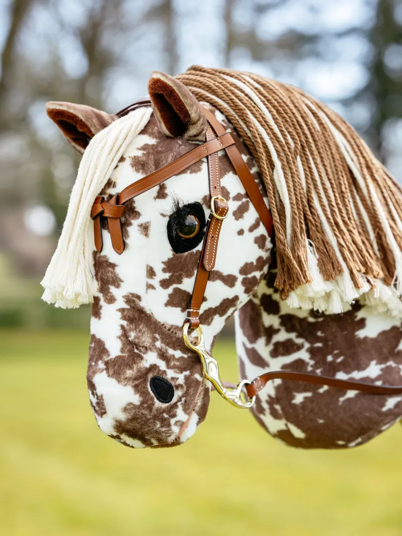 LeMieux Hobby Horse Western Bridle Tan-1