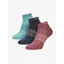 LeMieux Trainer Sock 3 Pack Rosewood/Dusk/Aqua
