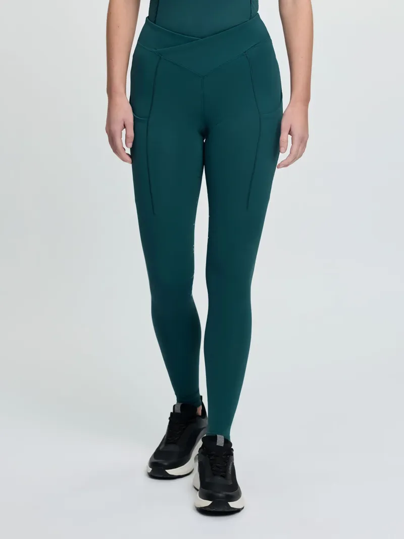 LeMieux Simone Cross Over Half Seat Pull On Jungle