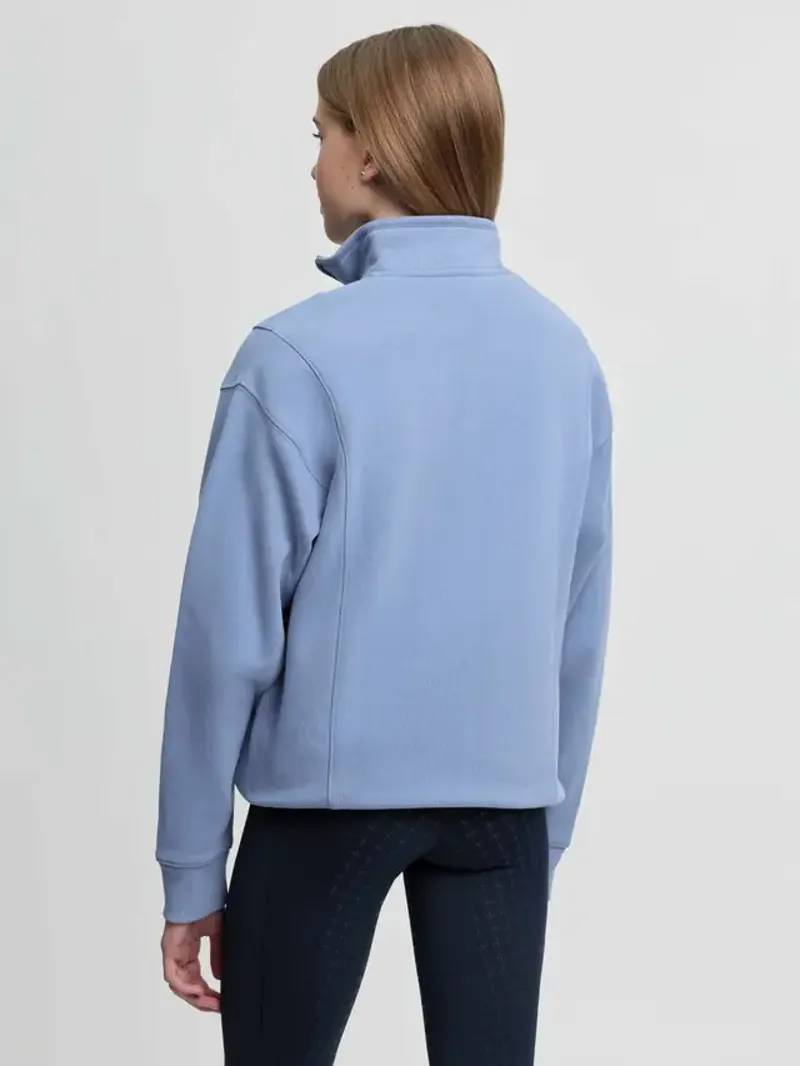 LeMieux Young Rider Vianne Quarter Zip Powder Blue-1