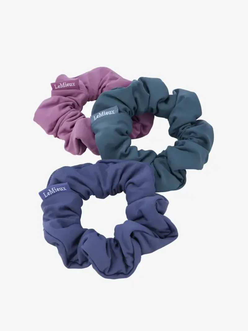 LeMieux Scrunchies 3 Pack Dark One Size