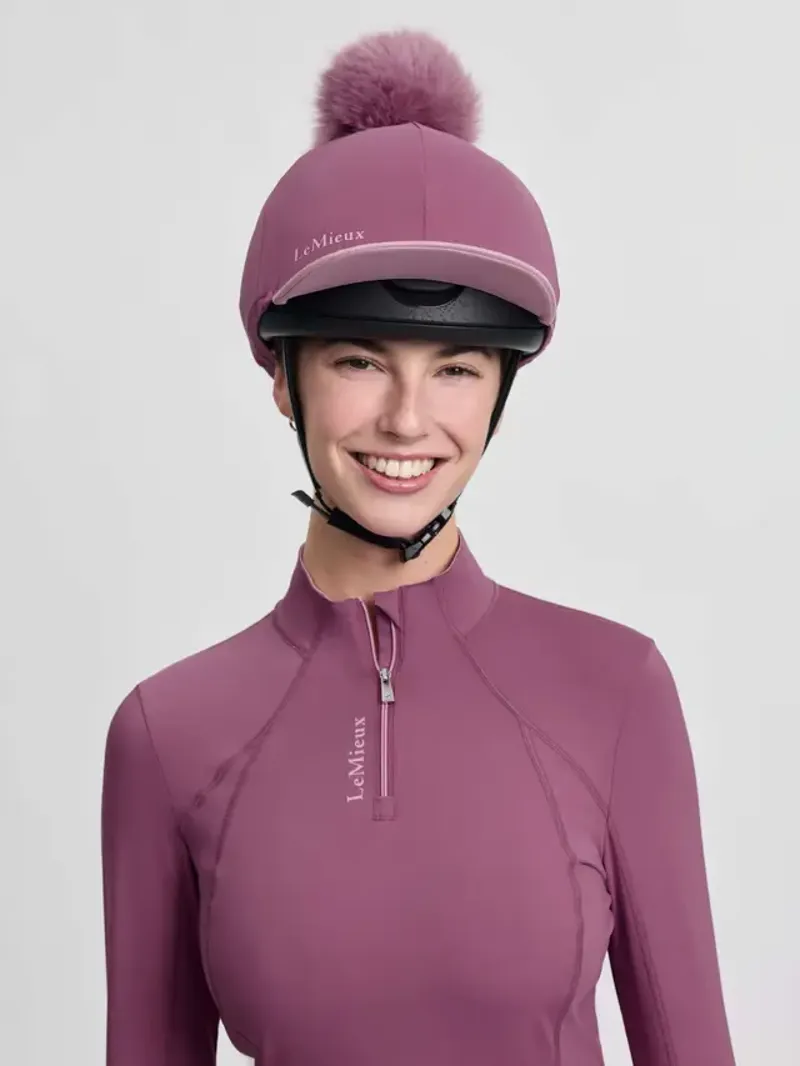 LeMieux Classique Pom Hat Silk Mallow