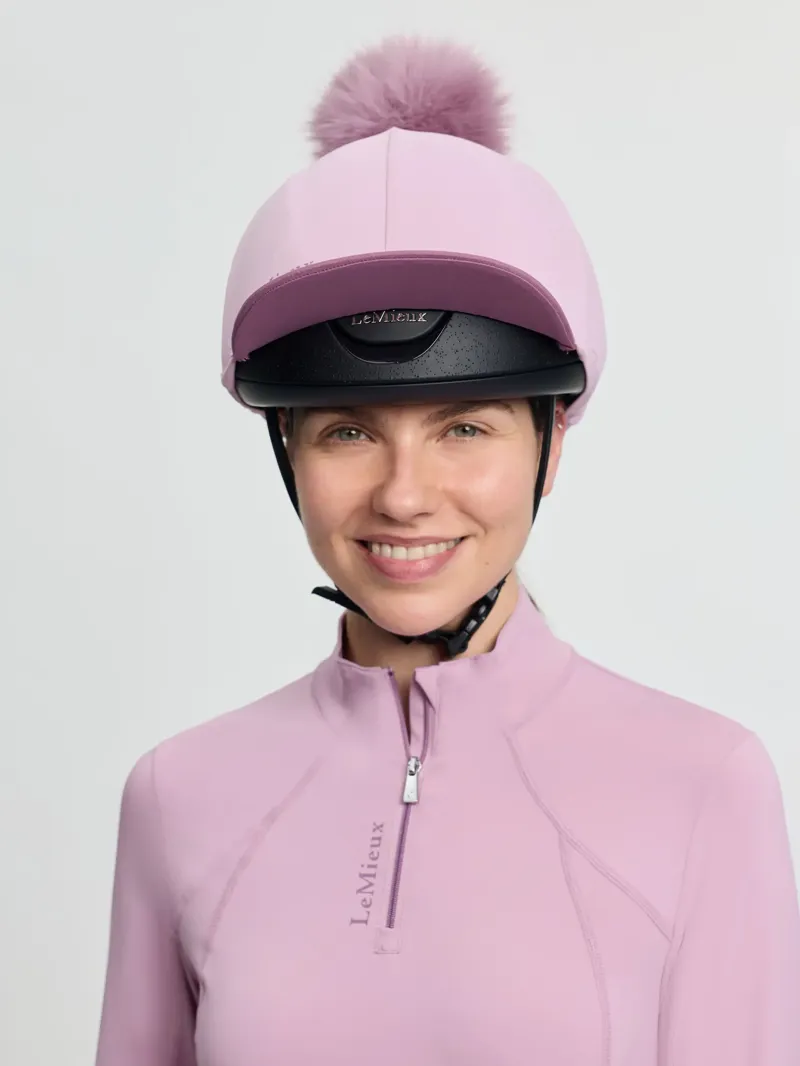 LeMieux Classique Pom Hat Silk Fondant