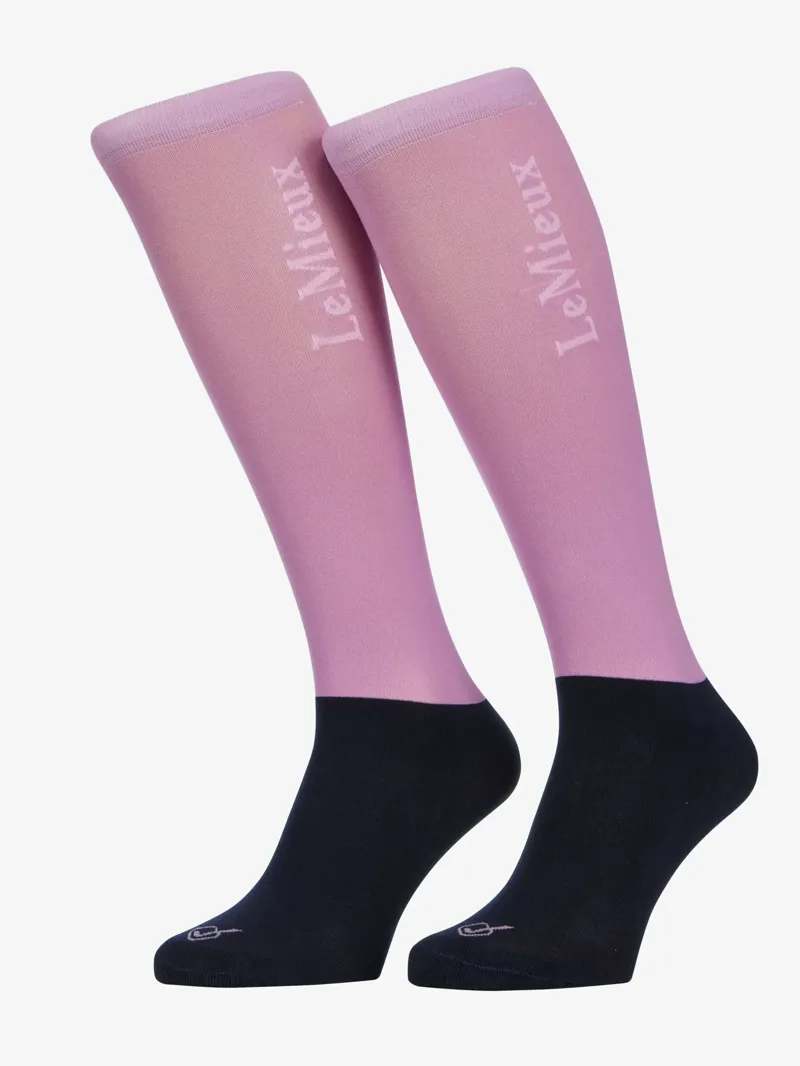 LeMieux Competition Socks 2 Pack Mallow
