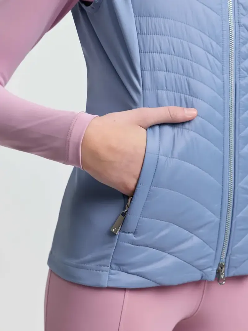 LeMieux Young Rider Josephine Gilet Powder Blue-2