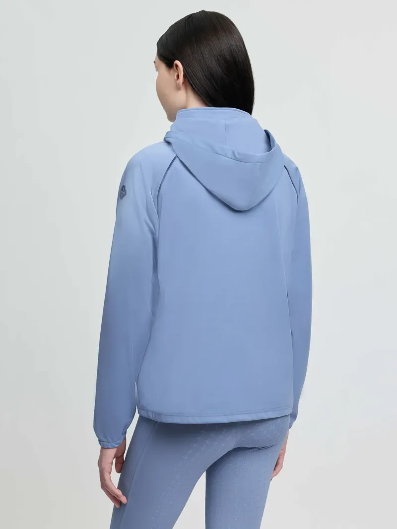 LeMieux Young Rider Paige Quarter Zip Waterproof Jacket Powder Blue-1