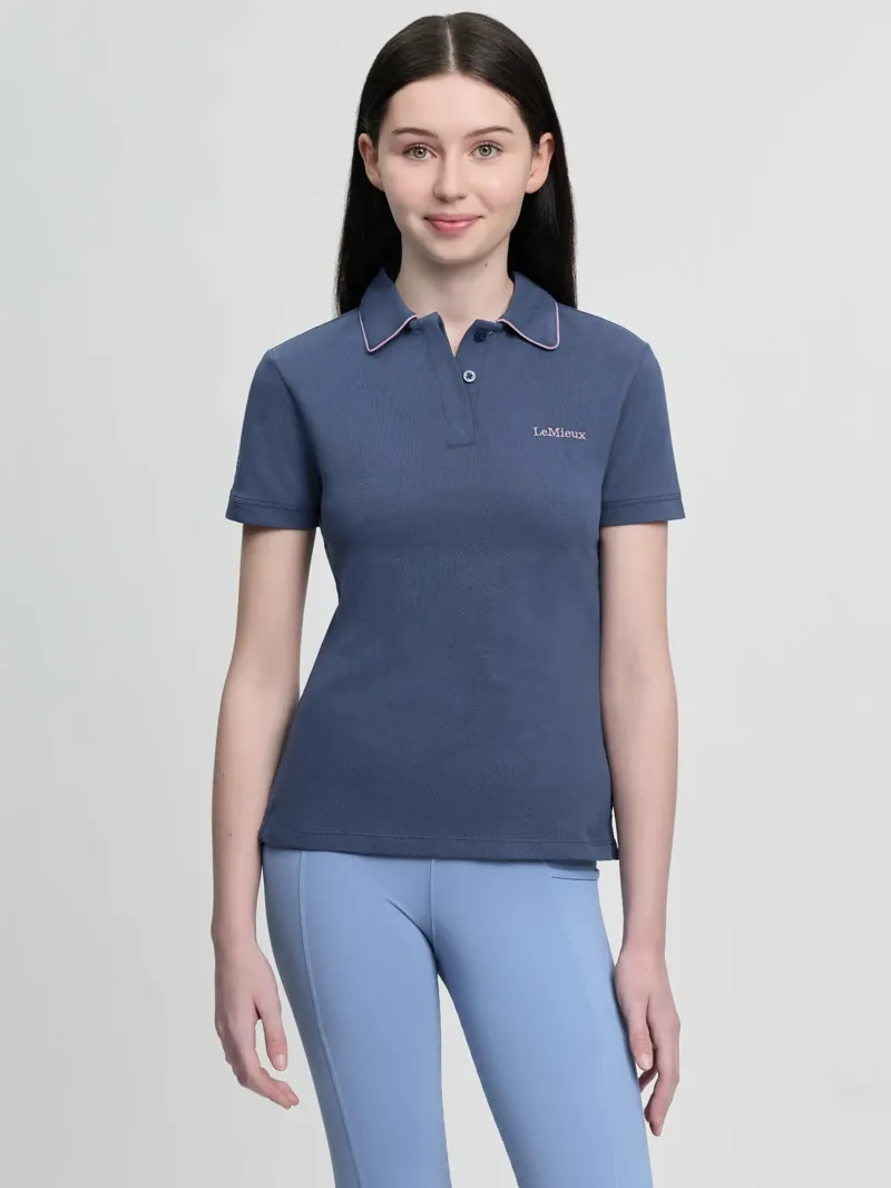 LeMieux Young Rider Polo Shirt Shadow