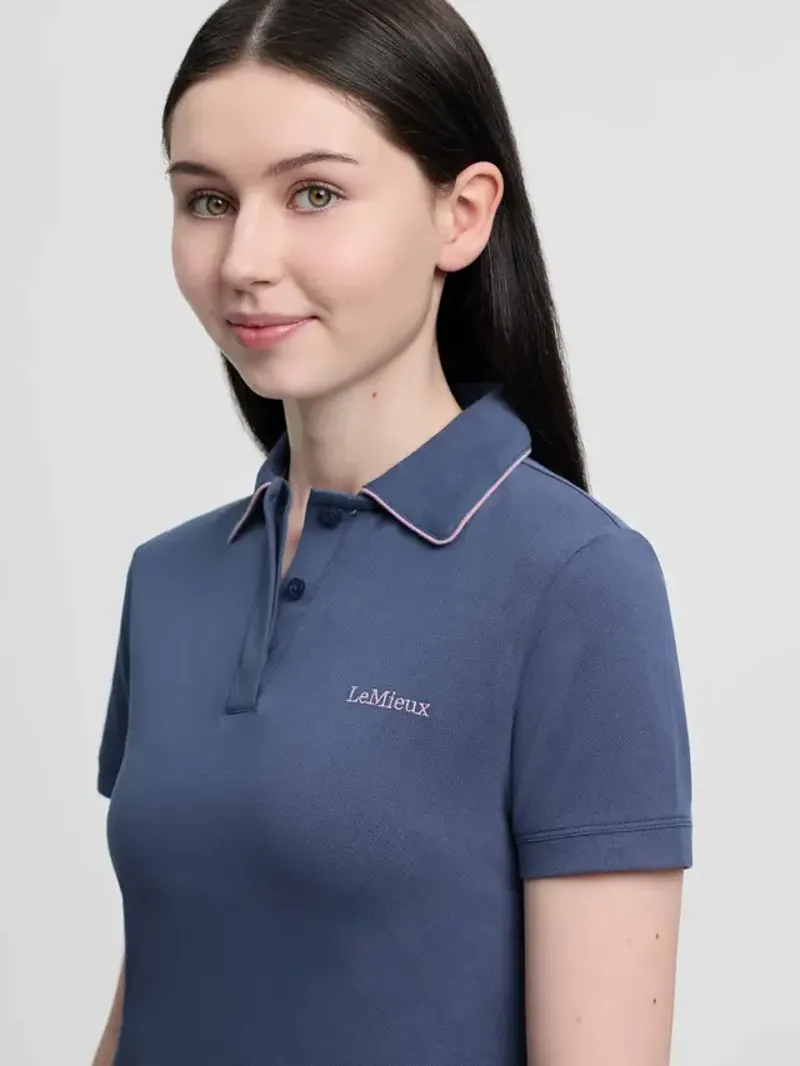 LeMieux Young Rider Polo Shirt Shadow-2