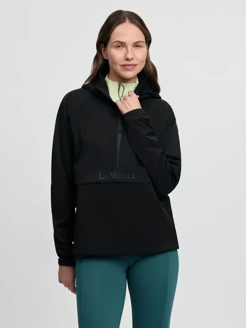 LeMieux Perri Half Zip Waterproof Jacket Black