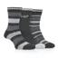 Jeep Ladies Jeep 3Pair Boot Socks - Slate