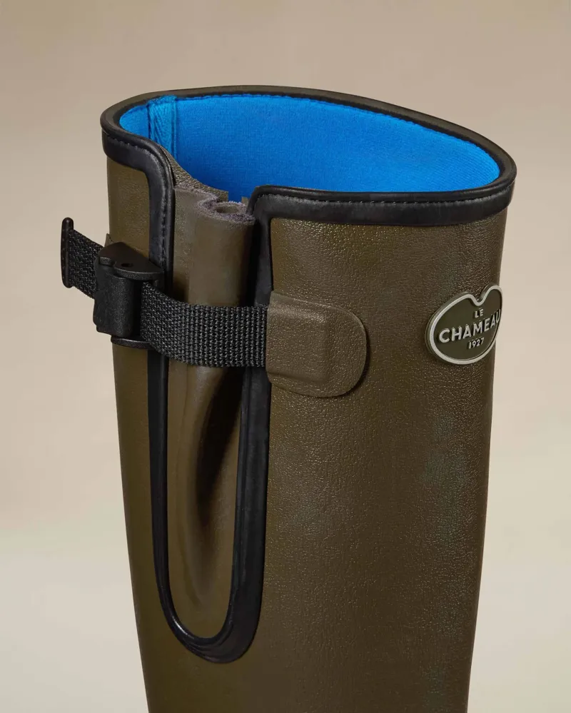 Le Chameau Women's Vierzonord Neoprene Lined Wellingtons Vert Chameau-5