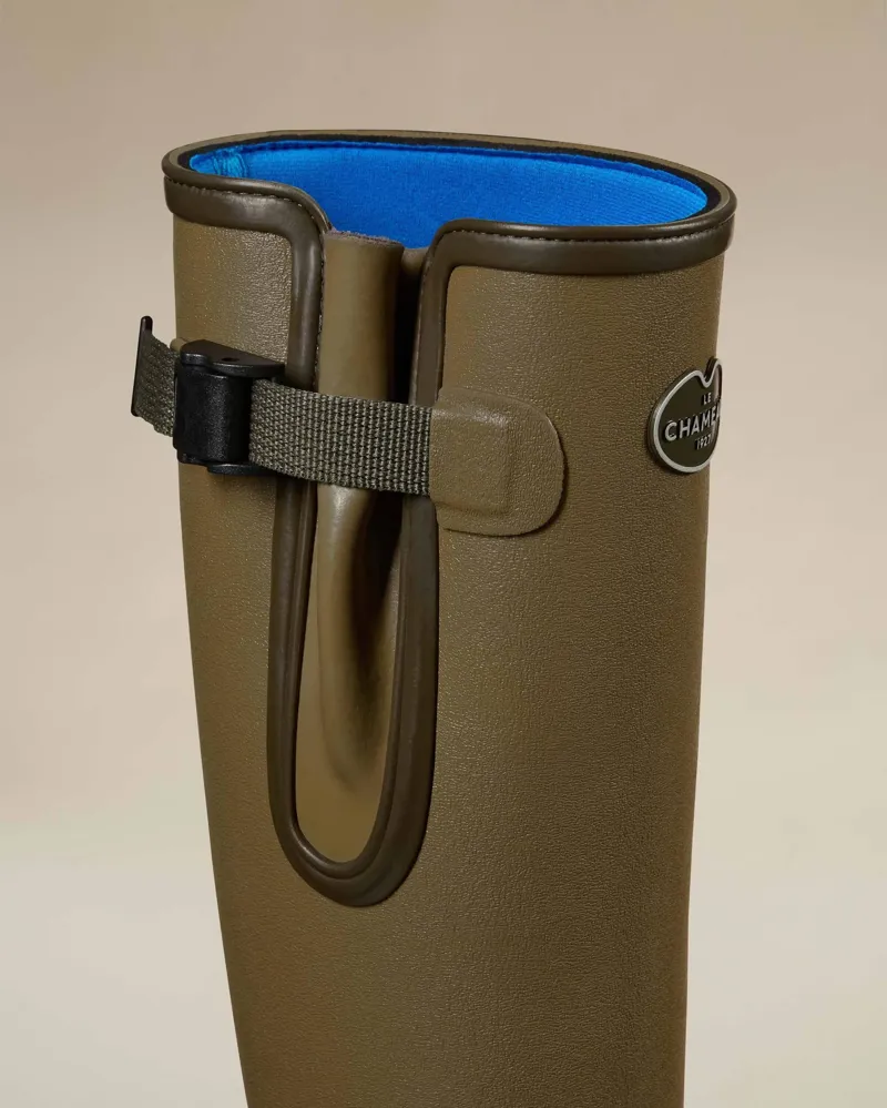 Le Chameau Women's Vierzonord Neoprene Lined Wellingtons Vert Vierzon-2