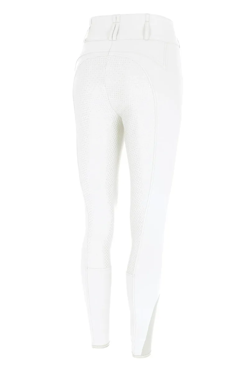 Pikeur Ladies Candela Full Grip Breech White-1