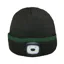 Platinum Classic LED Beanie Hat - Forest Green