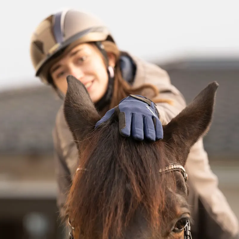 Roeckl Meura Winter Riding Gloves Dress Blue-3