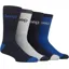 Jeep Mens 4Pairs Cushioned Boot Socks - Navy