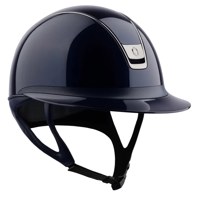 Samshield Miss Shield 2.0 Glossy Blue Black Chrome Trim and Blazon