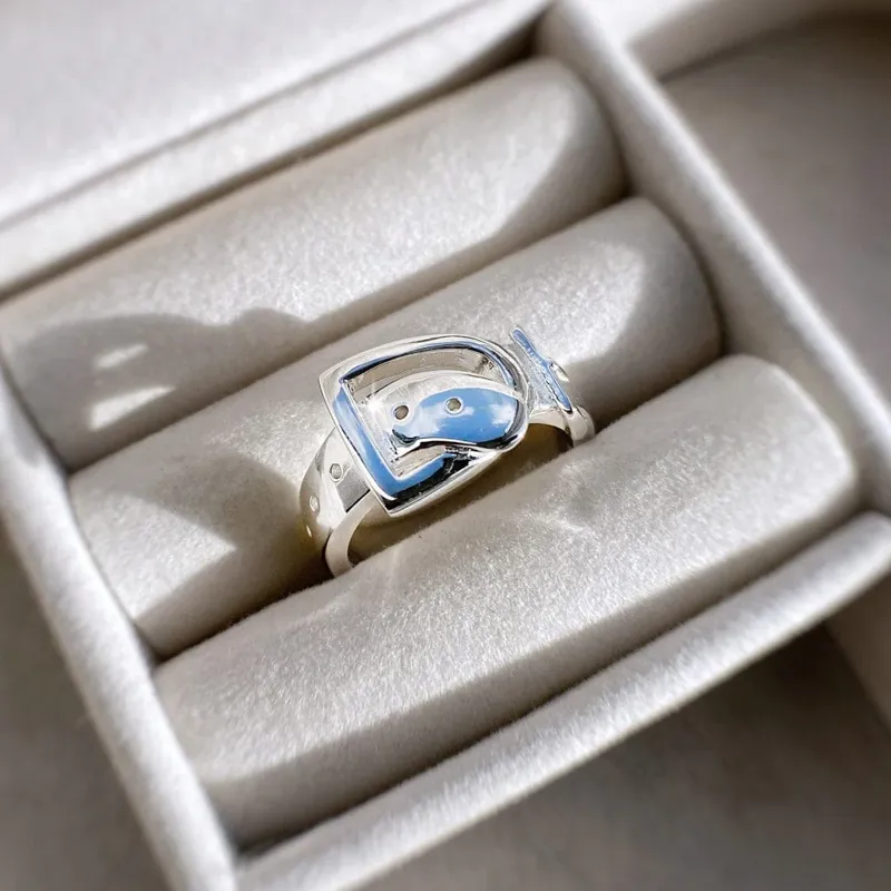 Falabella Stirrup Belt Ring