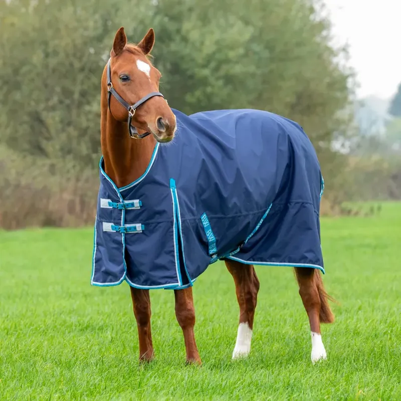 Bridleway Ontario Lightweight Turnout Rug Navy