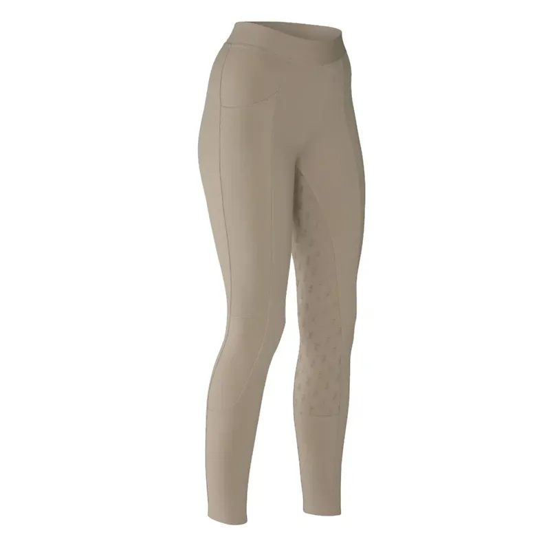 Bridleway Adults Madelyn Riding Tights Beige