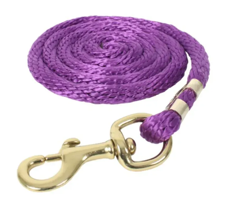 Shires 1.8 Metre Topaz Lead Rope in Purple