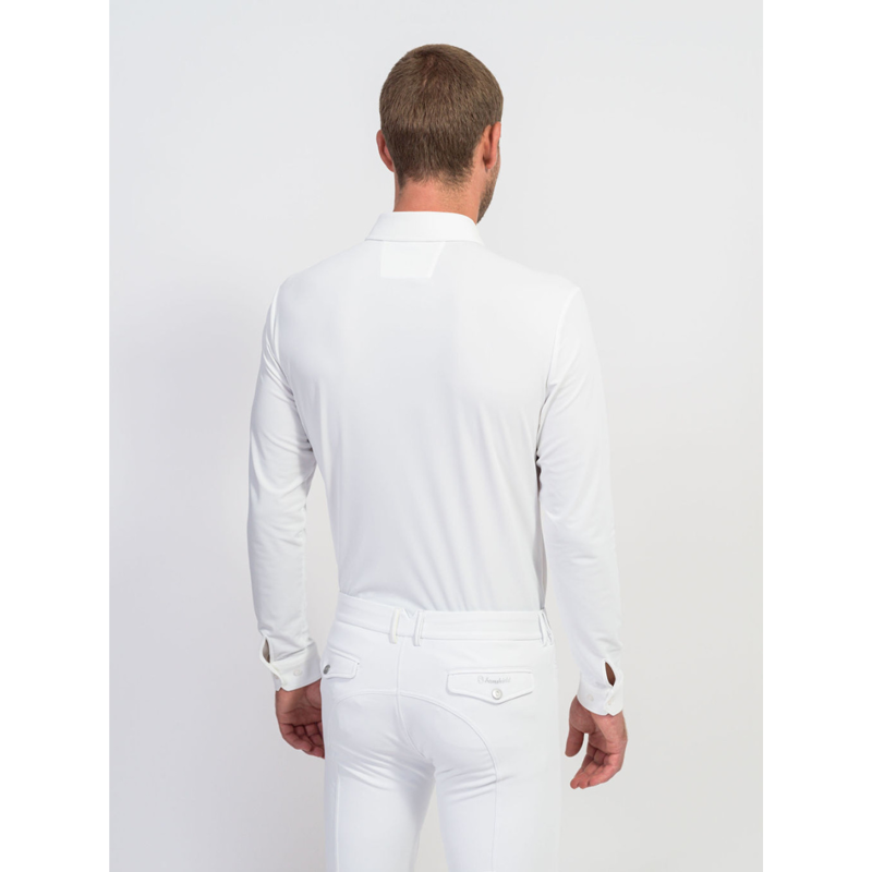 Samshield Henri Men's Short Sleeve Show Shirt White-1