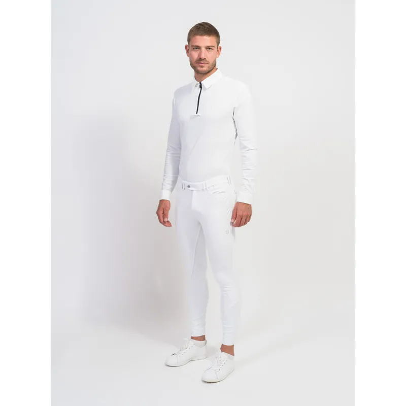 Samshield Henri Men's Short Sleeve Show Shirt White