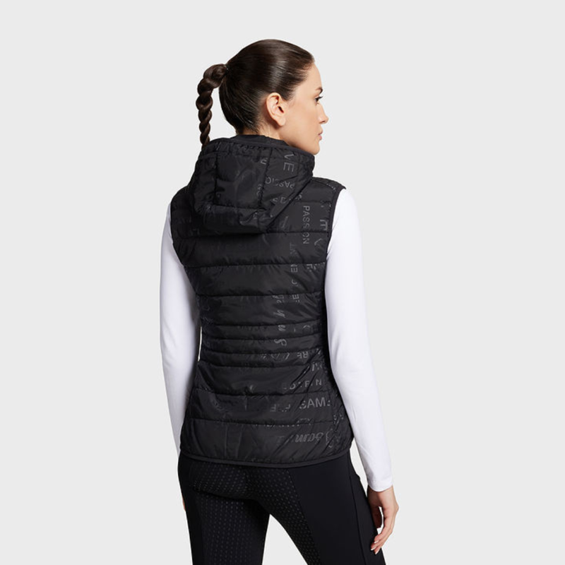 Samshield Ladies Alta Badia Puffa Vest Black-1