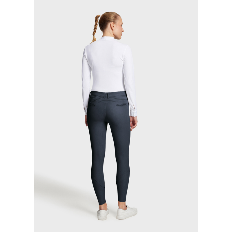 Samshield Ladies Diane Full Grip Breeches Navy-2