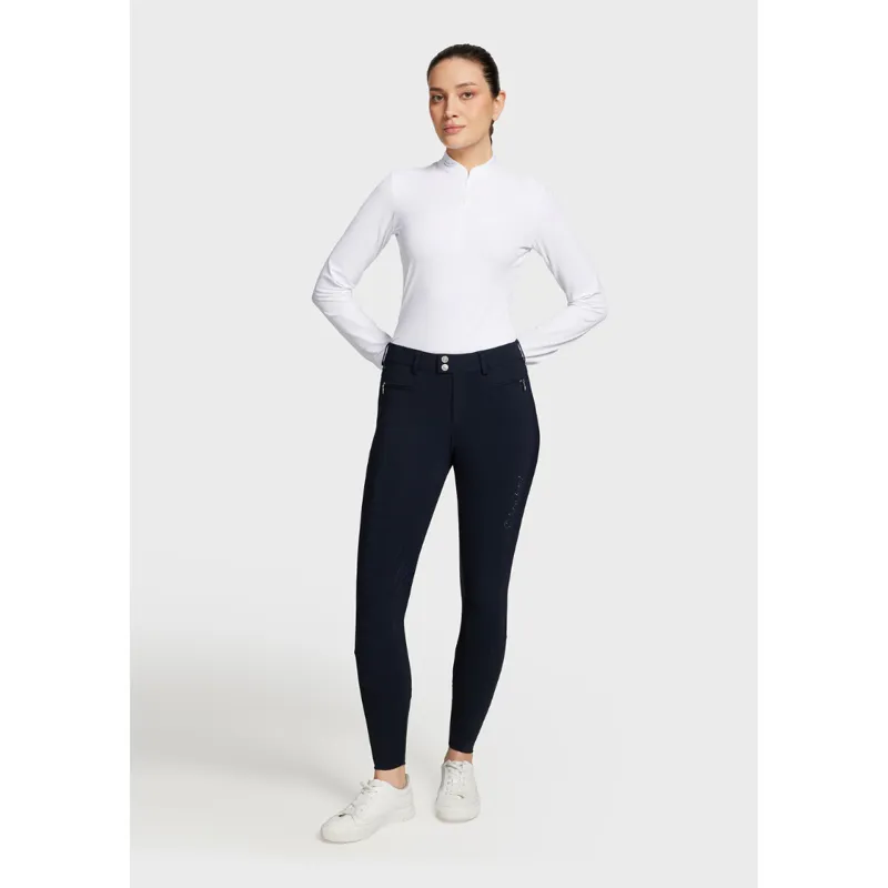Samshield Ladies Diane Full Grip Breeches Navy