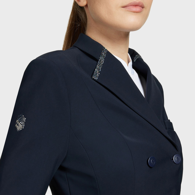 Samshield Ladies Short Frac Premium Competition Jacket Navy-1