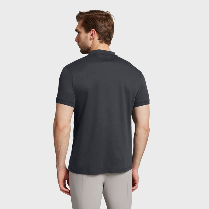 Samshield Mens Darius Polo Top Black-1