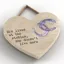 Small Heart Plaque - Lives at The Stables