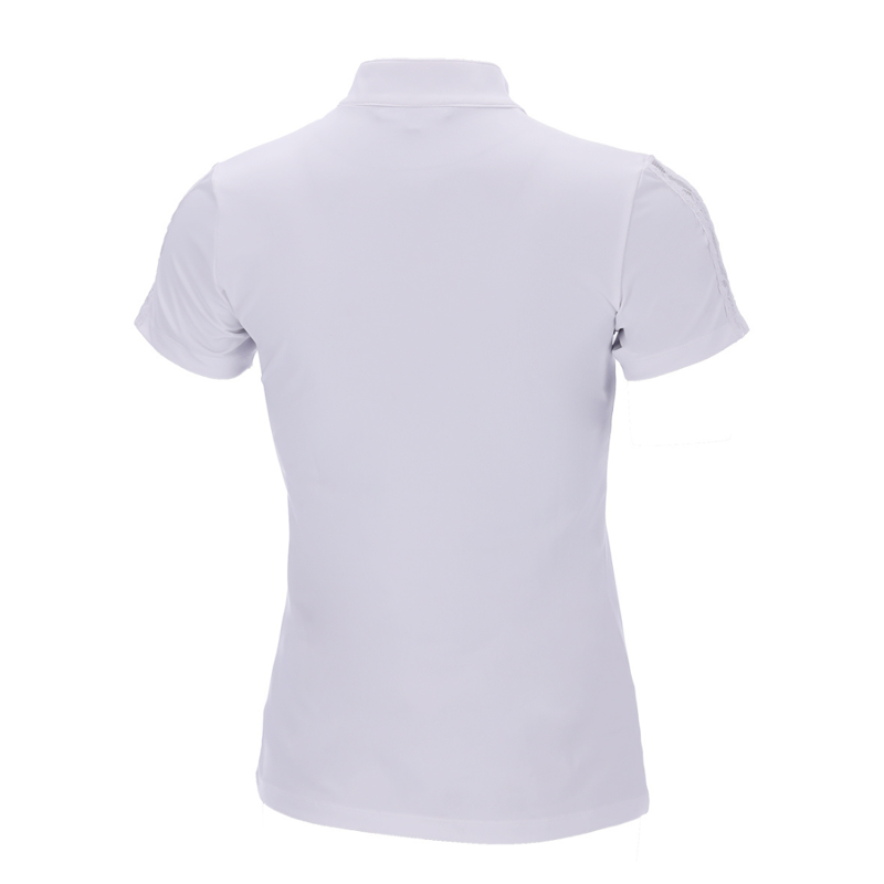 Schockemohle Ladies SP Christina Style Show Shirt White-3