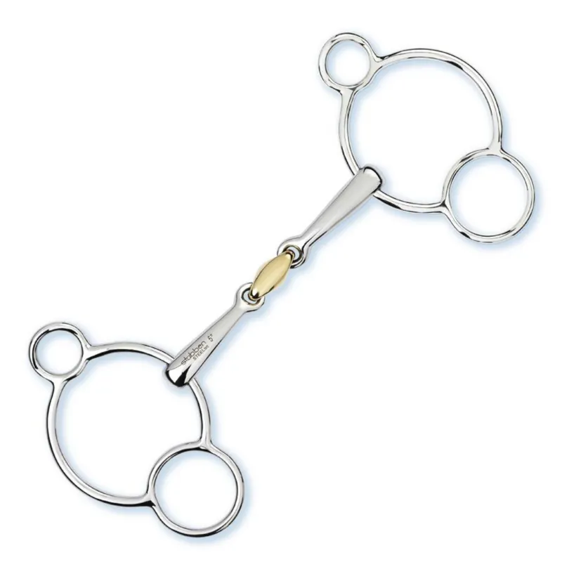 Stubben 3-Ring Gag Double Broken