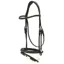 Stubben Snaffle Bridle Pro-Jump Combined Noseband Black