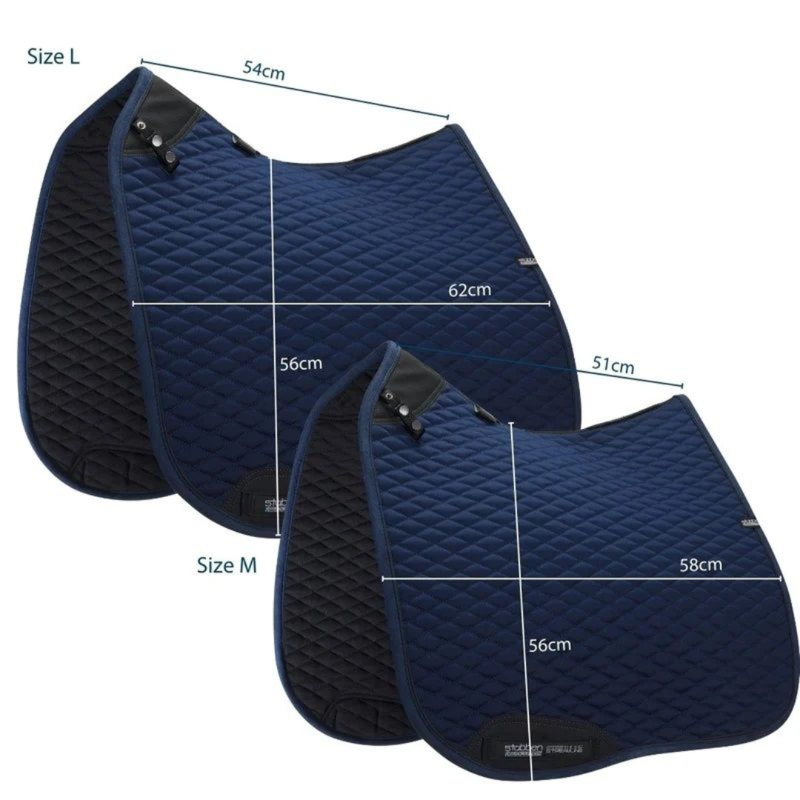 Stubben Streamline Lambswool Dressage Pad Large White-4