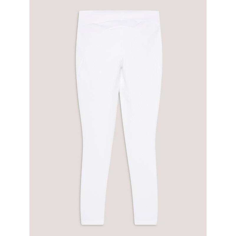 Tommy Equestrian Women's Elmira All-Year Full Grip Leggings TH Optic White-4