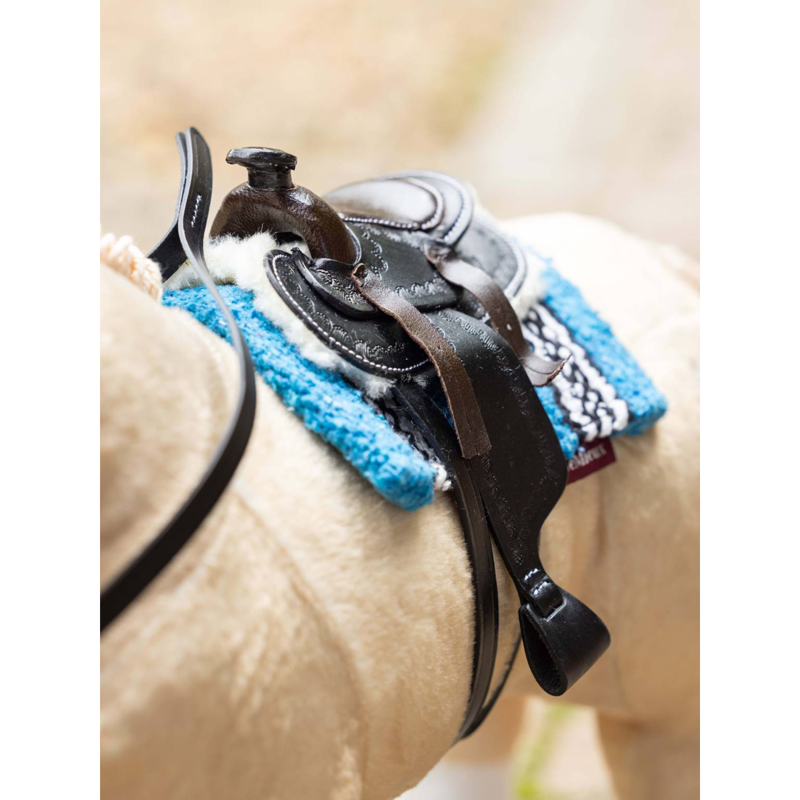 LeMieux Toy Pony Western Saddle Black One Size-1