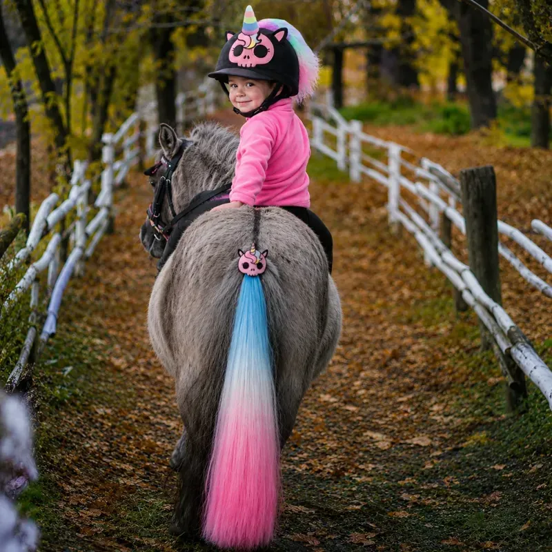 Equetech Skellicorn Tail Tassel in Pink-1