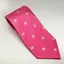 Equetech Star Tie in Fucshia/Silver 