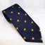 Equetech Star Tie in Navy/Gold 