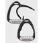 Equiline X-Cel Breakaway Jump Stirrups - Black