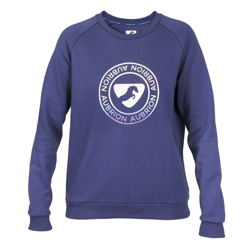 Aubrion Women's Boston Sweatshirt in Dark Navy