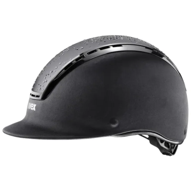 Uvex Suxxeed Diamond Riding Hat Black