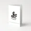Equetech Wrinkles Greetings Card in White